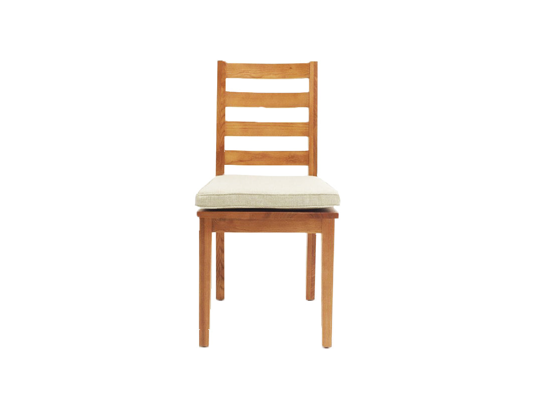 Modrest Lance Modern Ash Wood Dining Chair w/ Cushion