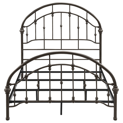 Rowan Metal Full Open Frame Bed Dark Bronze