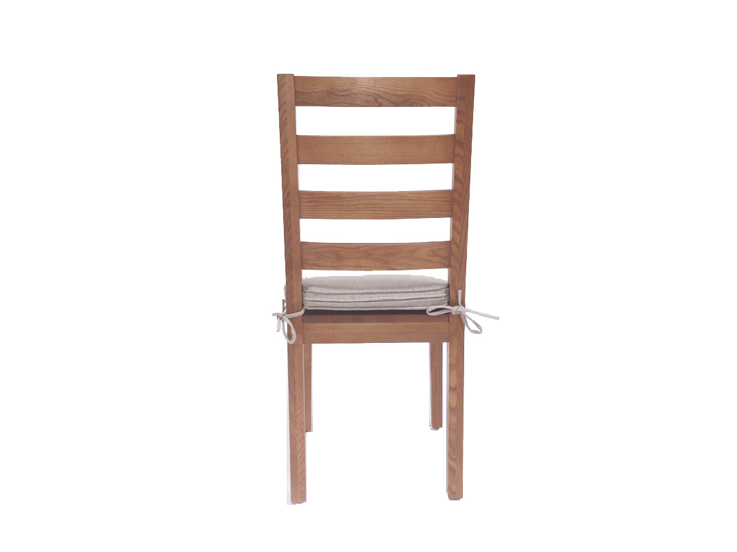 Modrest Lance Modern Ash Wood Dining Chair w/ Cushion