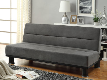 Homelegance Callie Futton Gray Microfiber Sofa Bed 4823GP
