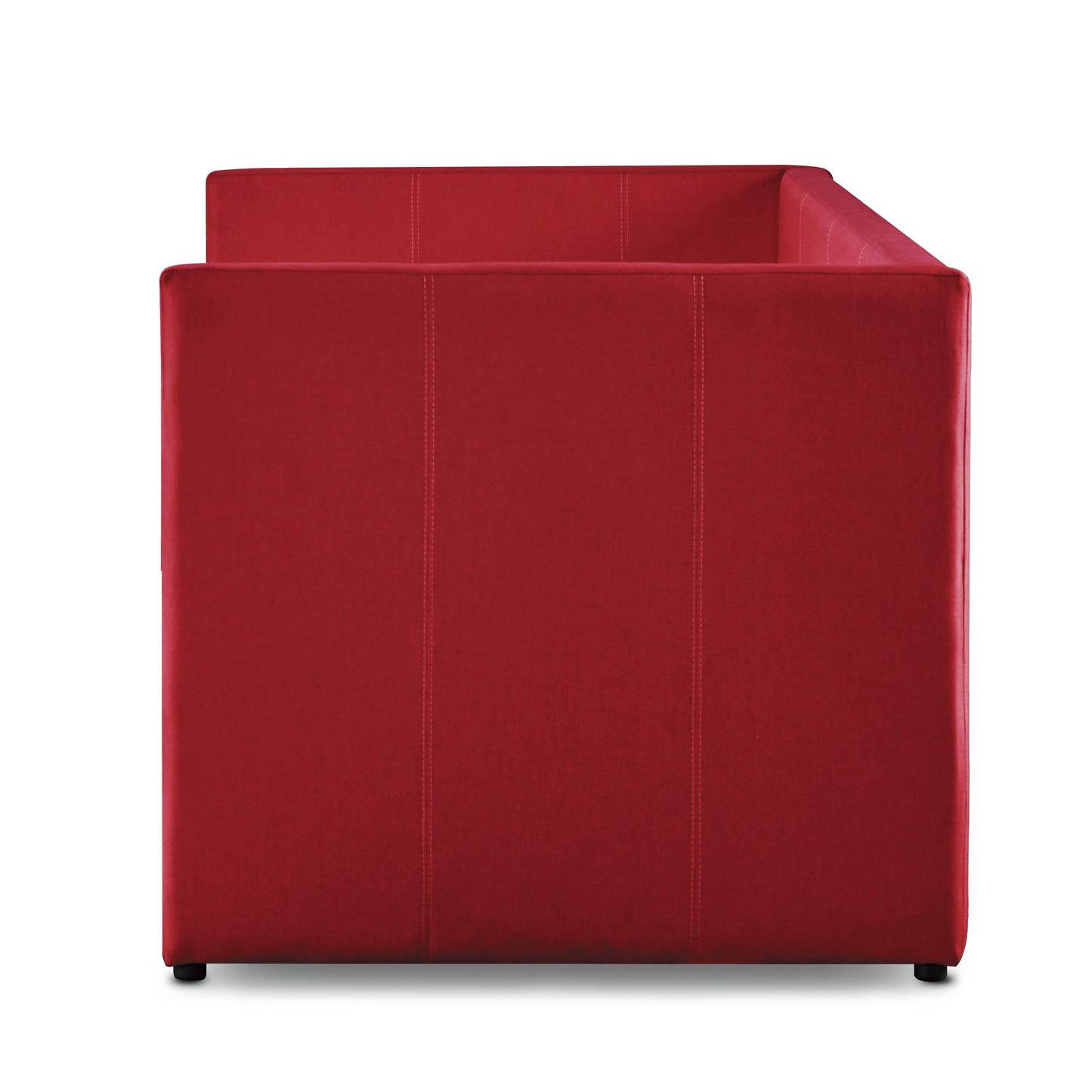 Homelegance Therese Daybed with Trundle Red Fabric 4969RD