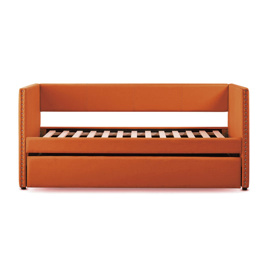 Homelegance Therese Daybed with Trundle Orange Elegant Design 4969RN