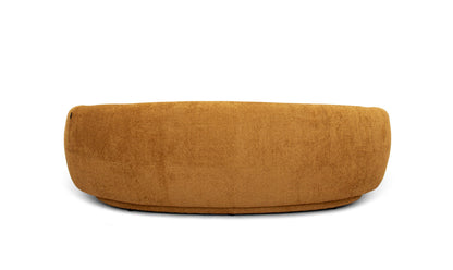 Divani Casa Andrew Modern Orange Fabric Sofa Set