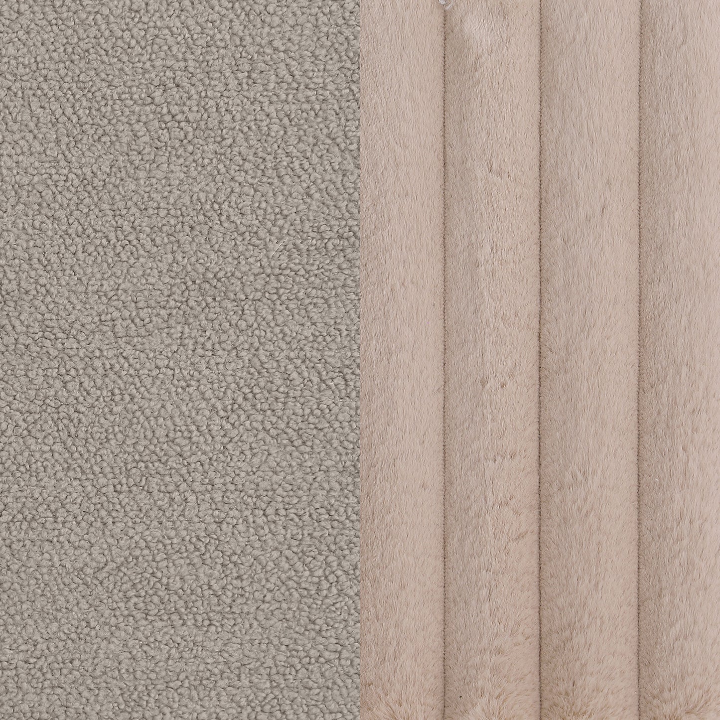 Fayette Upholstered Armless Chair Greige