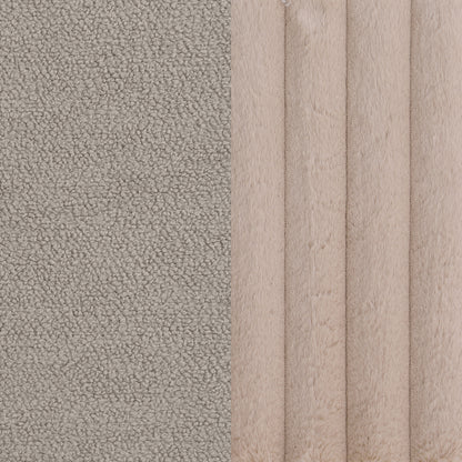 Fayette Upholstered Armless Chair Greige