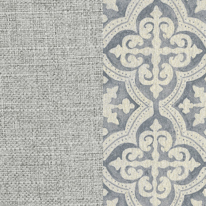 Avonlea 2-piece Upholstered Sloped Arm Sofa Set Grey Fabric