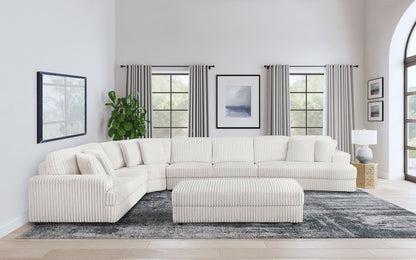 Emberson Upholstered LAF Loveseat Ivory
