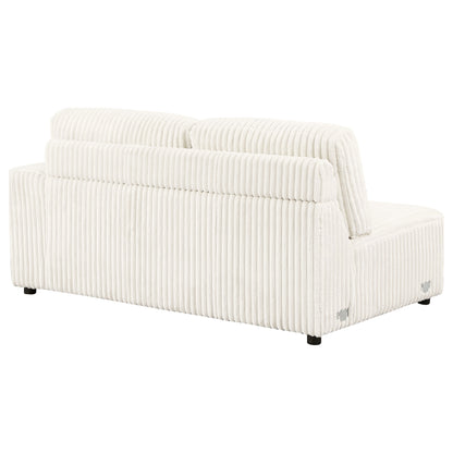 Emberson Upholstered RAF Cuddler Ivory