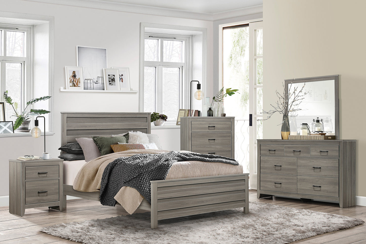 Homelegance Chest Waldorf Gray Finish 1902-9