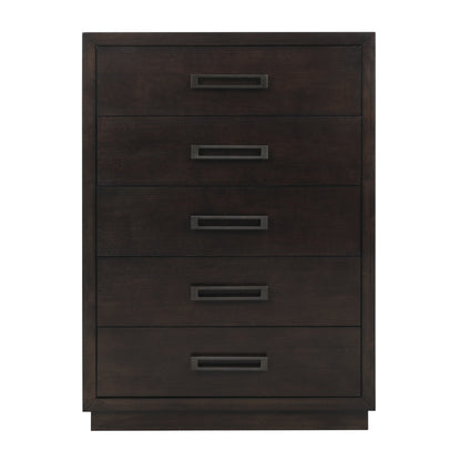Homelegance Chest Larchmont Charcoal Finish Elegant Storage Solution 5424-9
