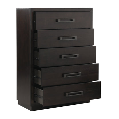 Homelegance Chest Larchmont Charcoal Finish Elegant Storage Solution 5424-9