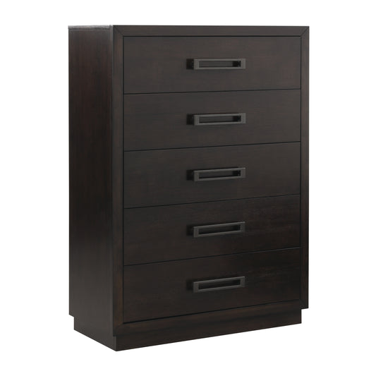 Homelegance Chest Larchmont Charcoal Finish Elegant Storage Solution 5424-9