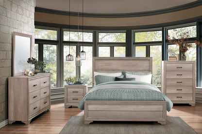 Homelegance Chest Lonan Natural Finish with Black Accents 1955-9