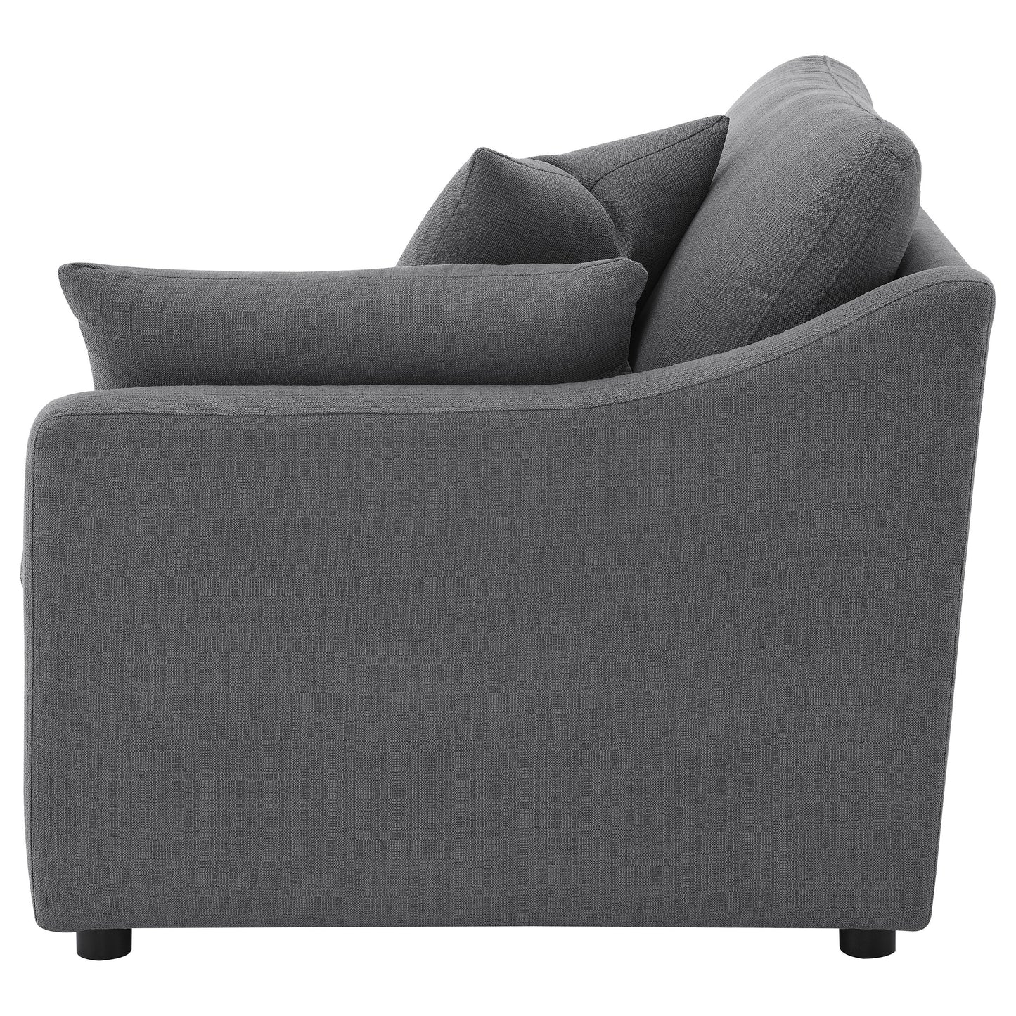 Hobson Upholstered RAF Chair Charcoal