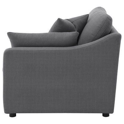Hobson Upholstered RAF Chair Charcoal
