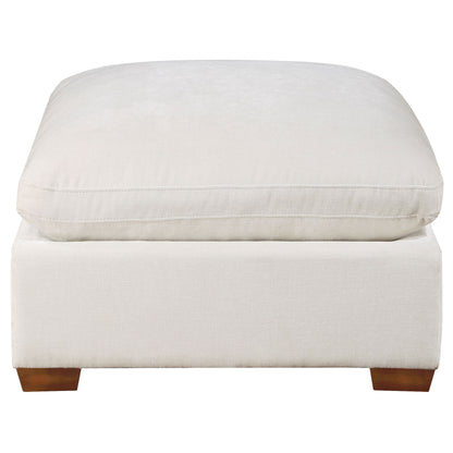 Lakeview Rectangular Upholstered Ottoman Ivory