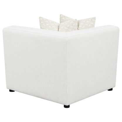 Freddie 6-piece Upholstered Modular Sectional Sofa Pearl