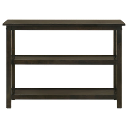 Rachelle 2-shelf Wood Entryway Console Table Deep Merlot