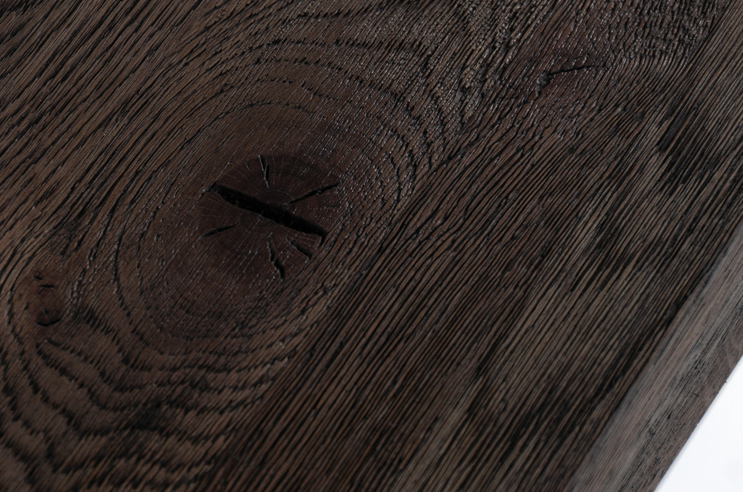 Modrest Renzo Modern Oak and Concrete 94" Dining Table