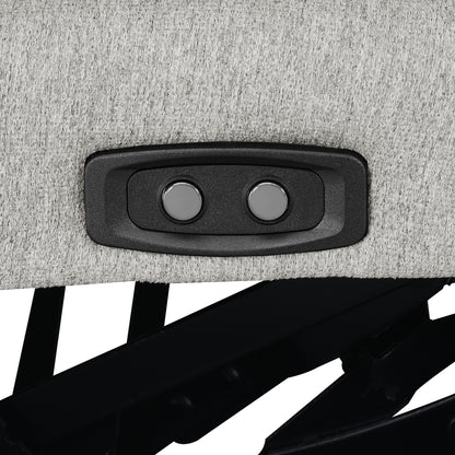 Collins Modular Power Armless Recliner Grey