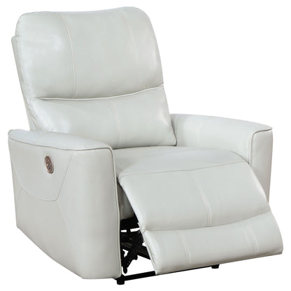 Greenfield 3-piece Power Reclining Sofa Set Ivory