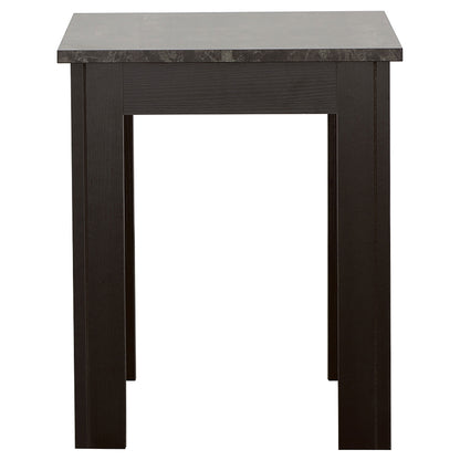 Rhodes 3-piece Faux Marble Top Coffee Table Set Grey
