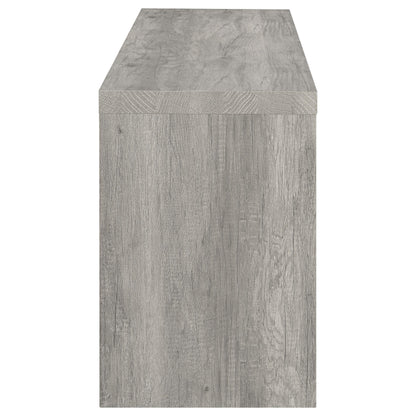 Burke 3-piece 59" TV Entertainment Center Grey Driftwood