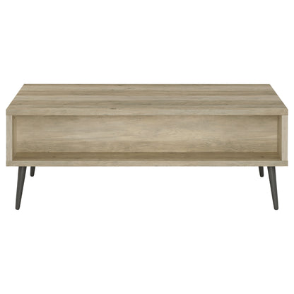 Welsh 1-drawer Engineered Wood Coffee Table Antique Pine