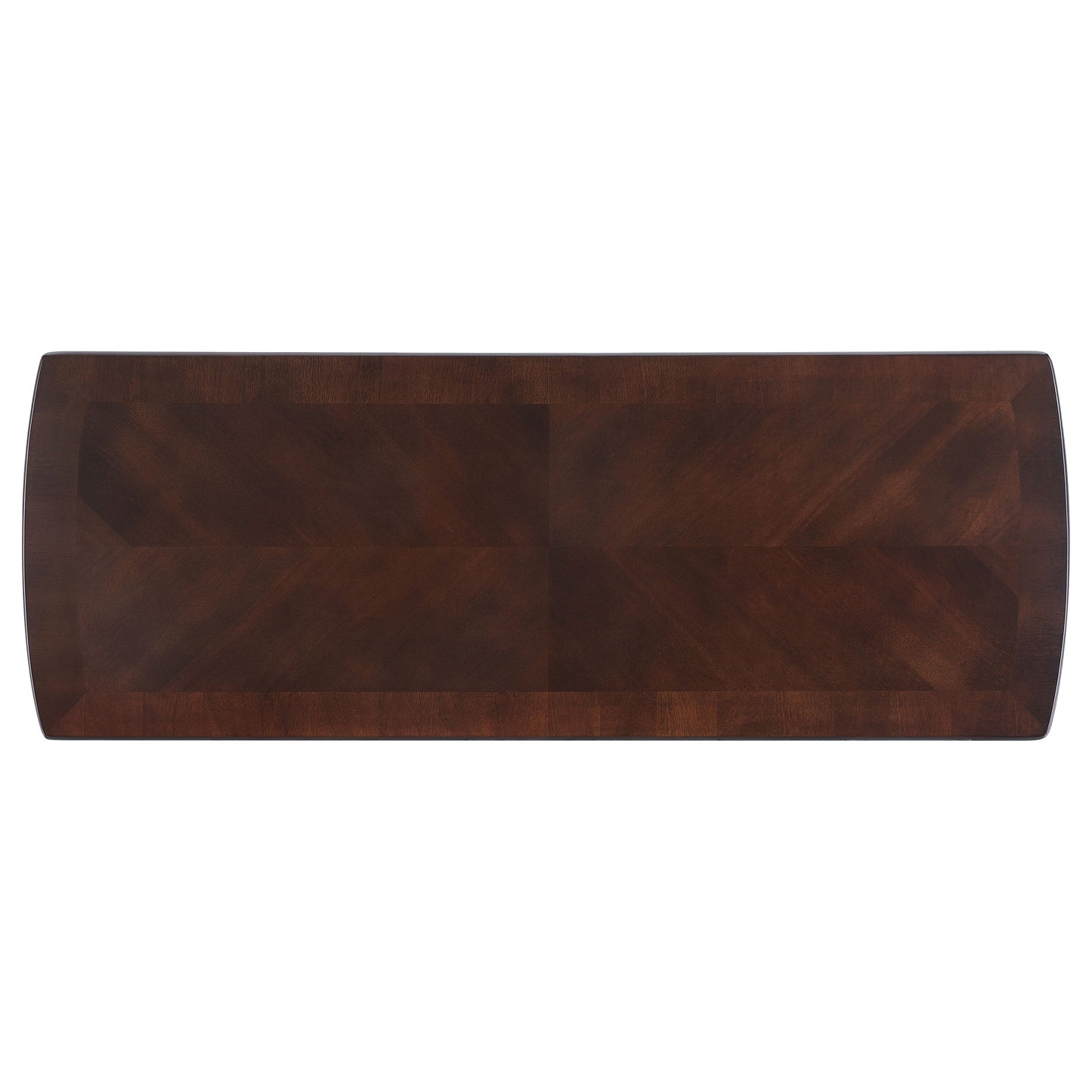 Dixon Wood Entryway Console Table with Shelf Cappuccino