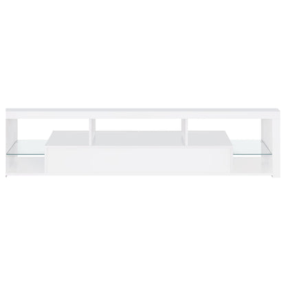 Jude 3-piece 71" TV Entertainment Center White High Gloss