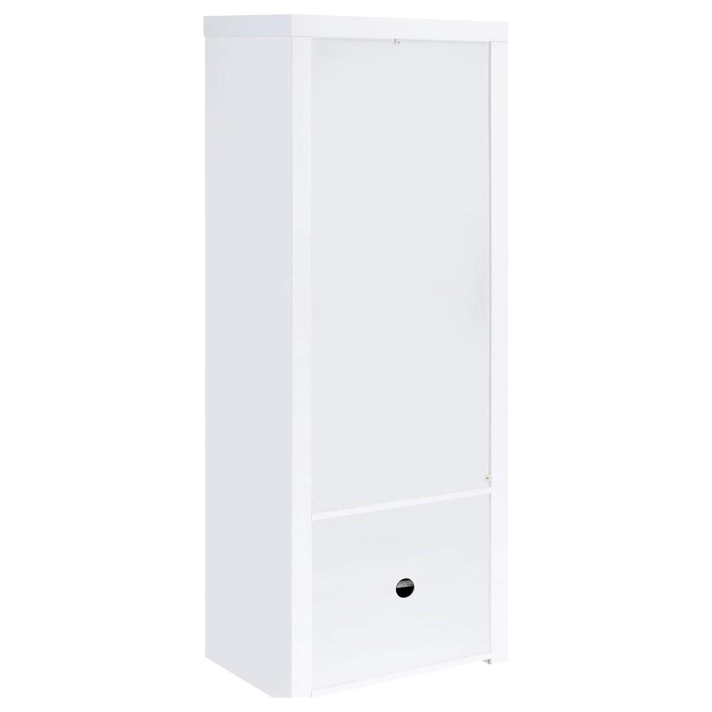 Jude 3-piece 71" TV Entertainment Center White High Gloss