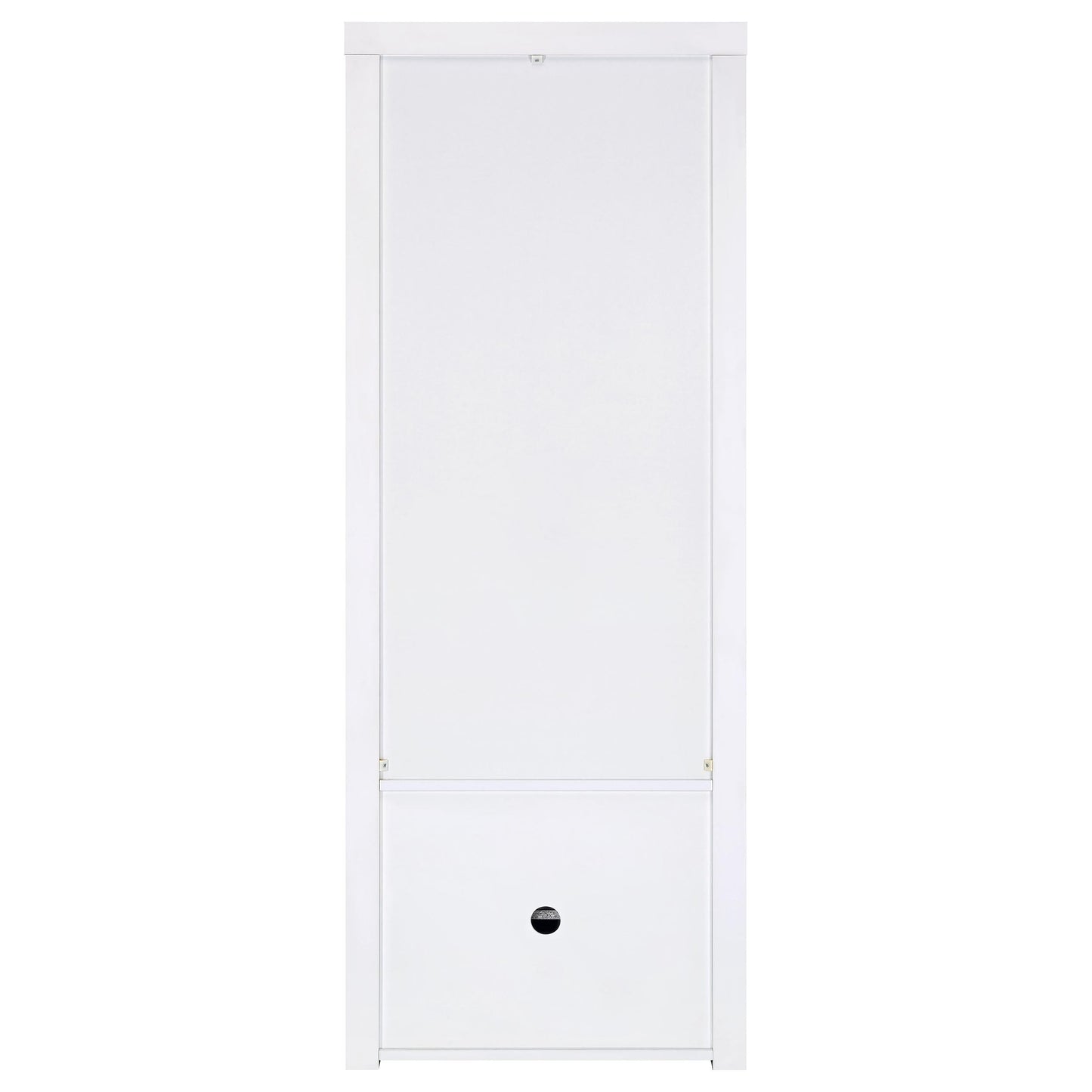 Jude 3-shelf Engineered Wood Media Tower High Gloss White