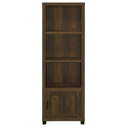 Sachin 3-shelf Engineered Wood Media Tower Dark Pine