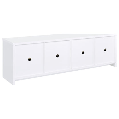 Laughlin 3-piece Entertainment Center TV Stand White