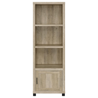Sachin 3-piece 79" TV Entertainment Center Antique Pine