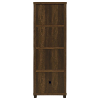 Sachin 3-piece 79" TV Entertainment Center Dark Pine