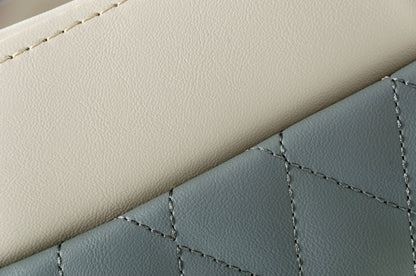 Modrest Duval Modern White and Grey Dining Chair