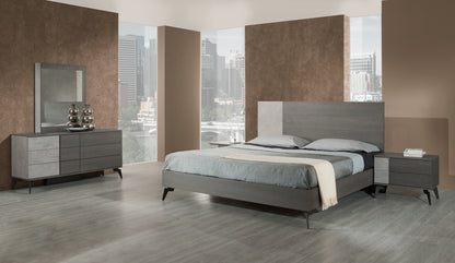 Nova Domus Palermo Italian Modern Faux Concrete and Grey Dresser