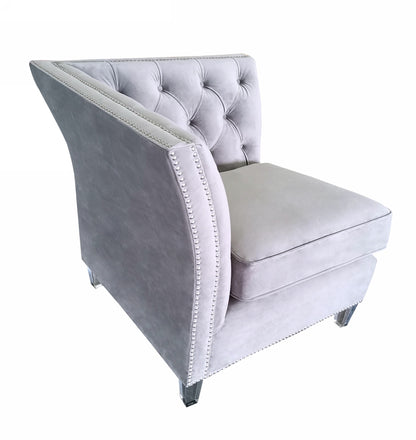 Divani Casa Ladue Transitional Corner Seater