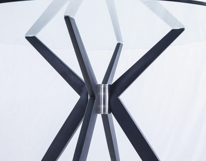 Modrest Dallas Modern Black Dining Table