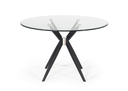 Modrest Dallas Modern Black Dining Table
