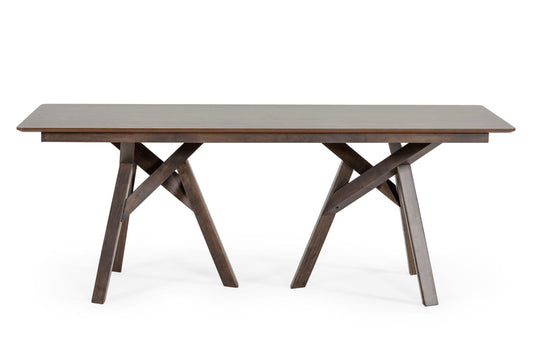 Modrest Grover Modern Dark Wenge Dining Table
