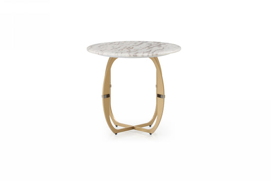 Modrest Echo Modern Marble End Table
