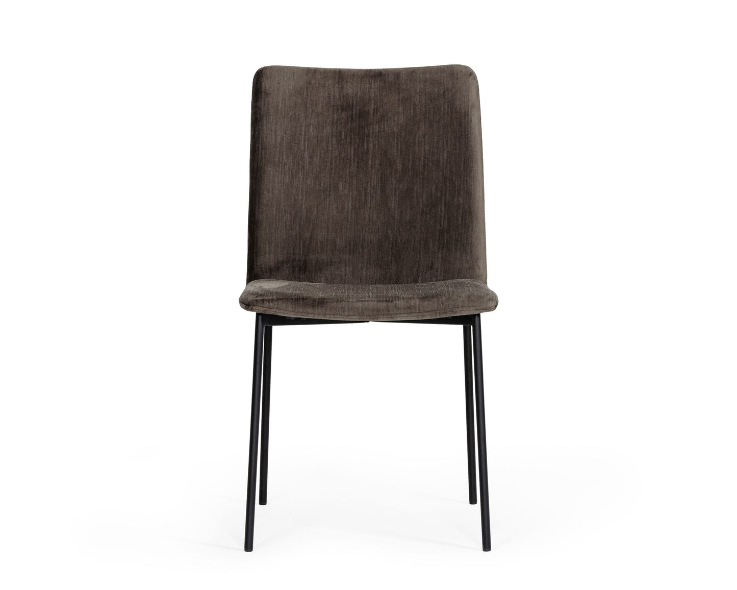 Modrest Maggie Modern Black and Brown Dining Chair