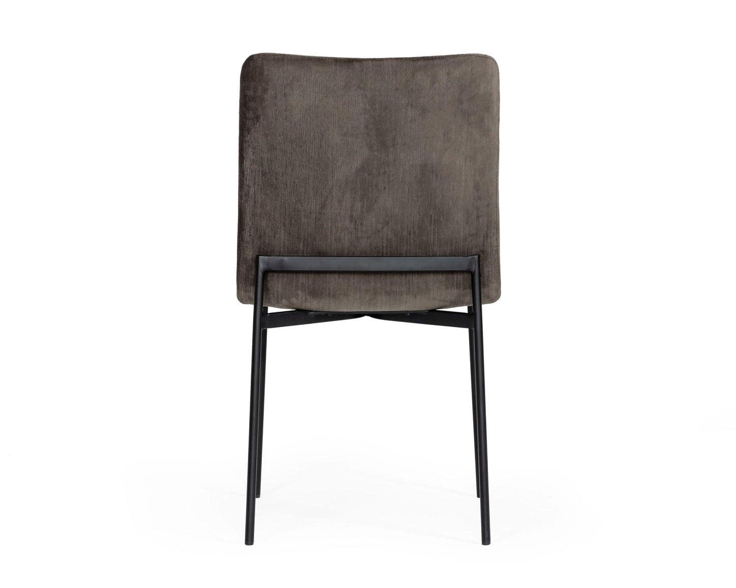 Modrest Maggie Modern Black and Brown Dining Chair