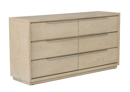 Modrest Samson Contemporary Grey and Silver Dresser