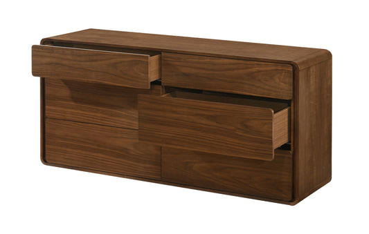 Modrest Dustin Modern Walnut Dresser