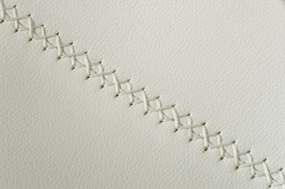 Modrest Frasier Modern White Eco-Leather Dining Chair