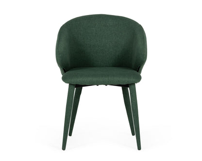 Modrest Keller Modern Green Dining Chair