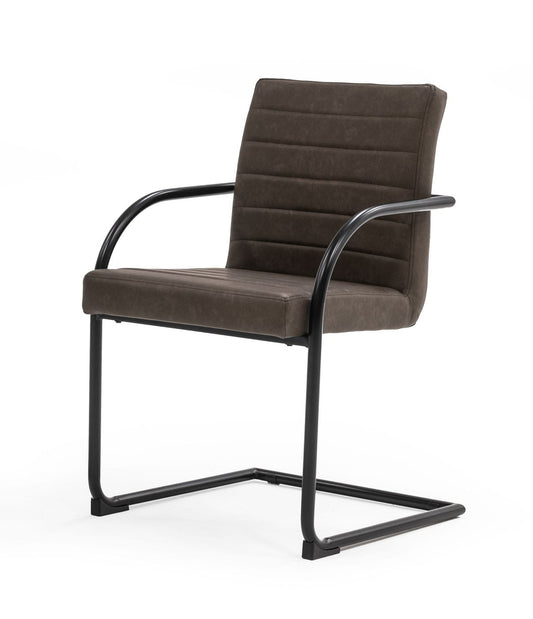 Modrest Ivey Modern Brown Dining Chair